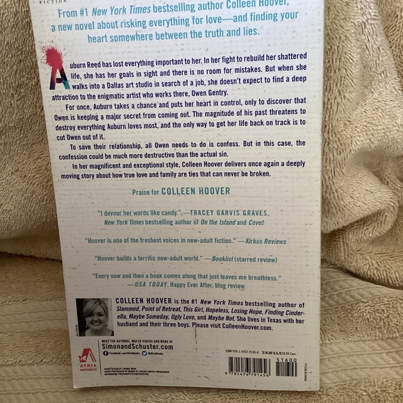 SIGNED AUTOGRAPHED Confess Colleen Hoover a Novel book - Picture 7 of 9